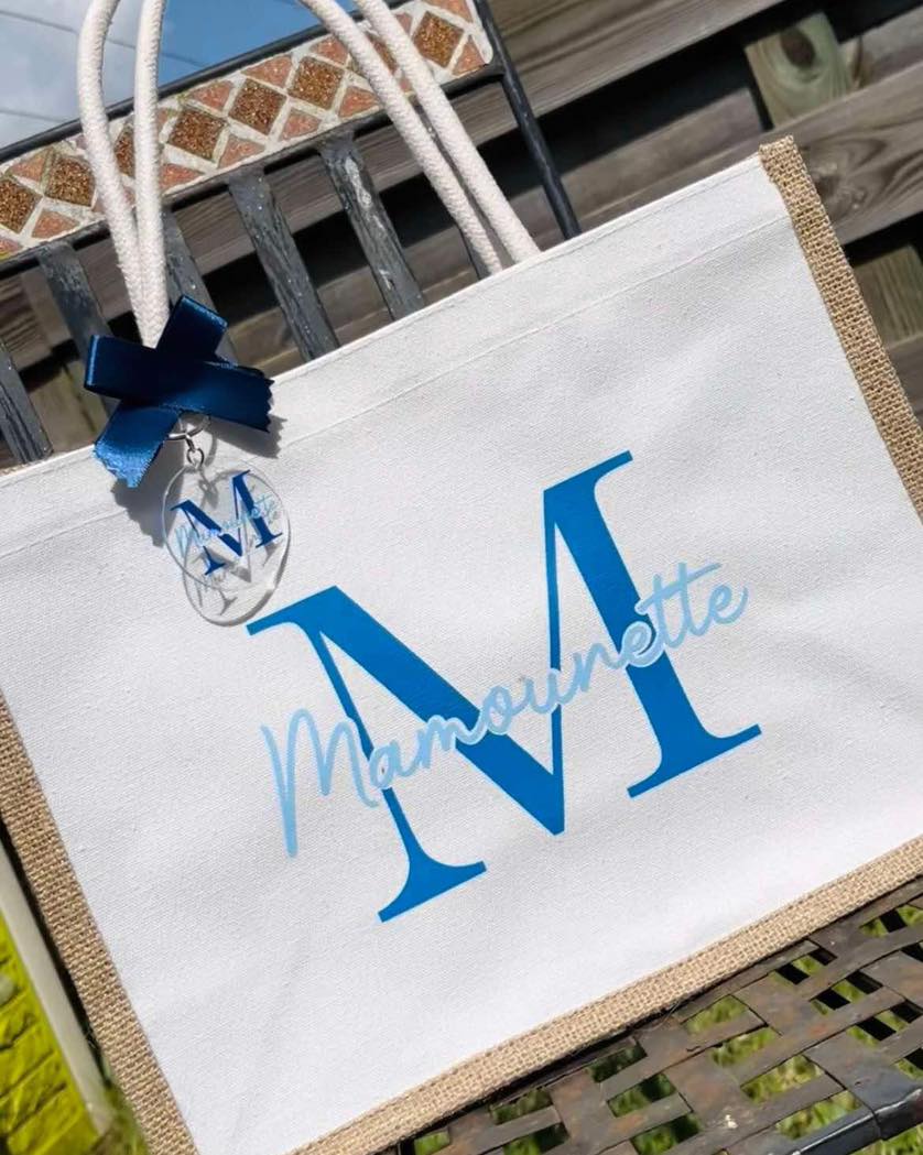 ✨ Sac de jute personnalisé ✨