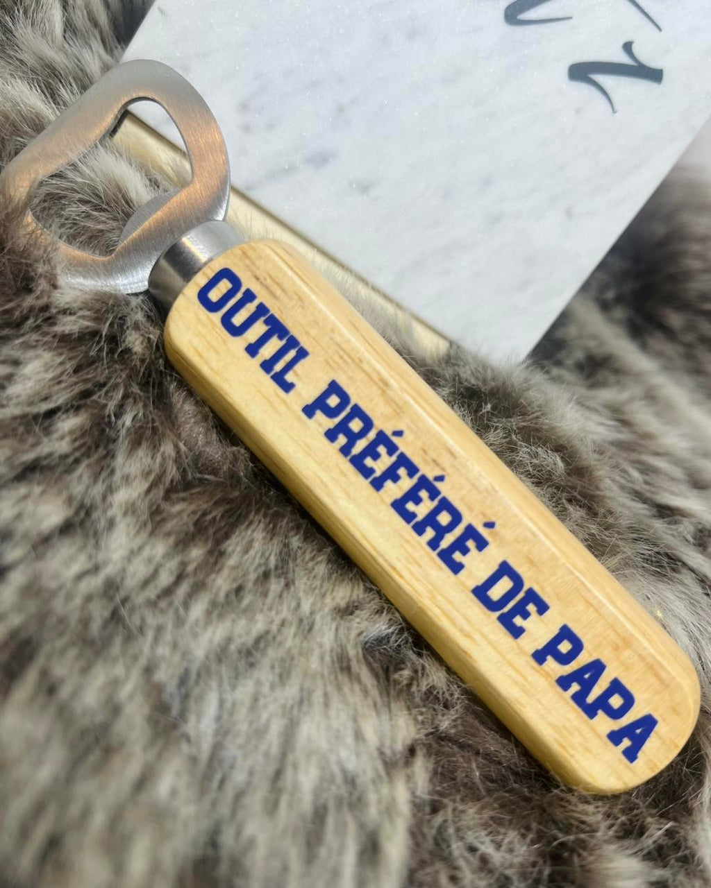 Décapsuleur personnalisé en bois 🍻