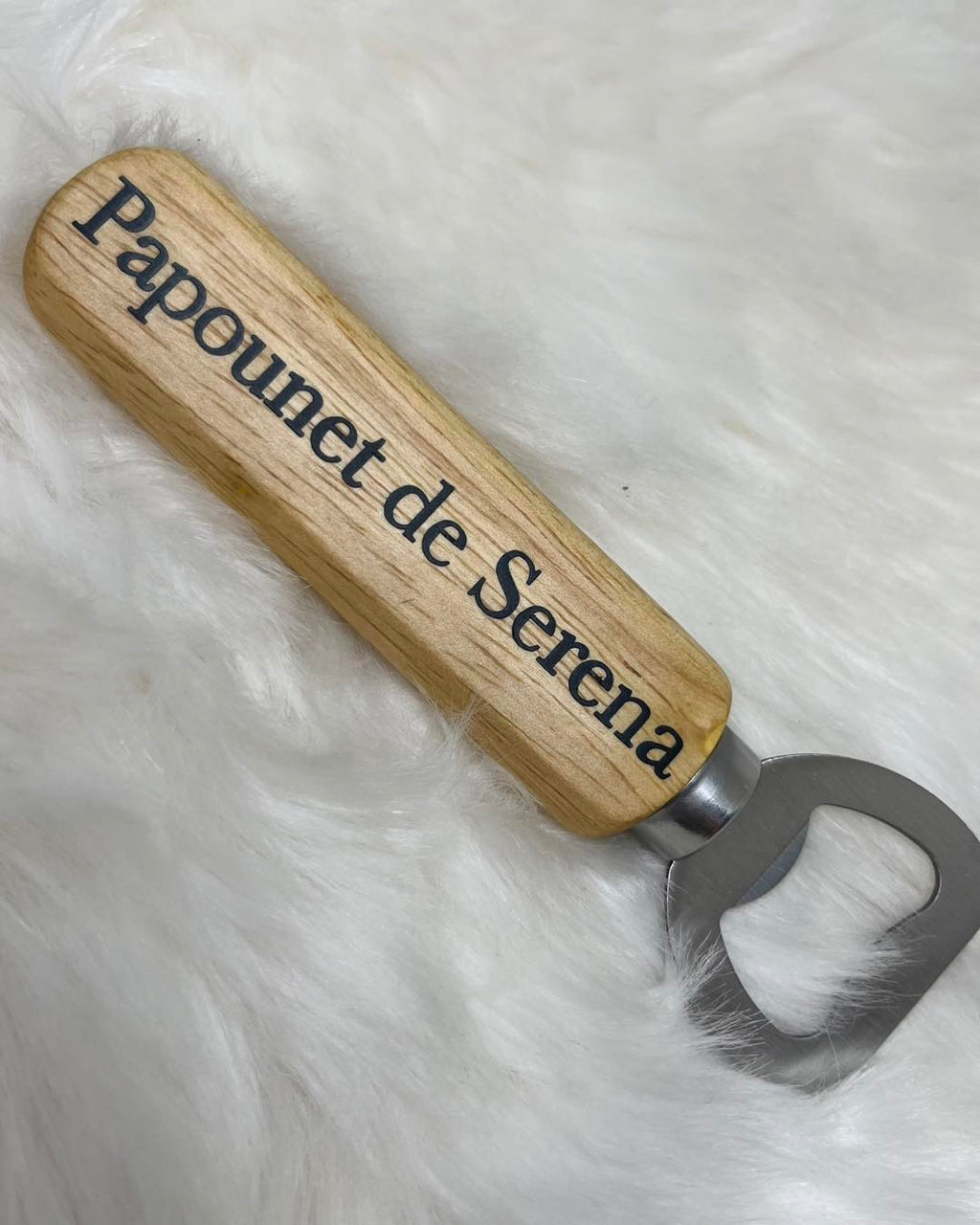 Décapsuleur personnalisé en bois 🍻