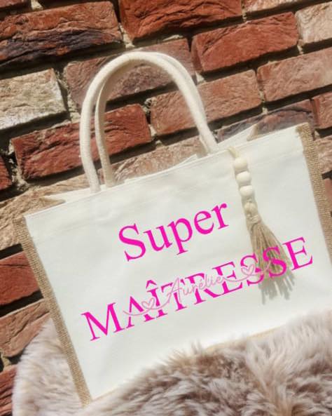 ✨ Sac de jute personnalisé ✨