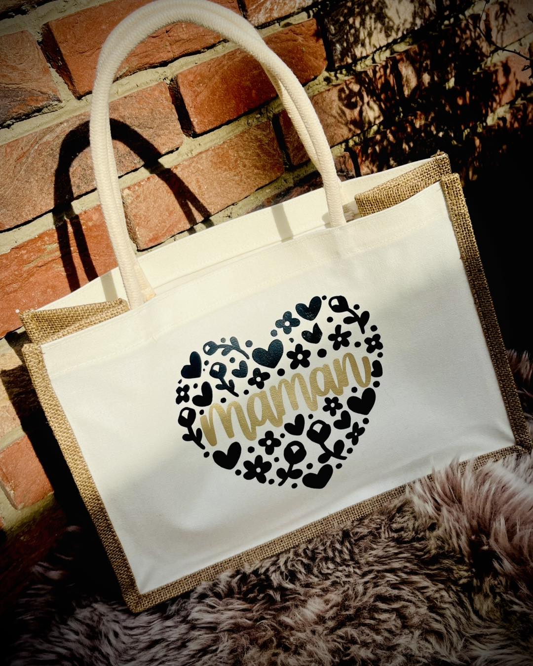 ✨ Sac de jute personnalisé ✨
