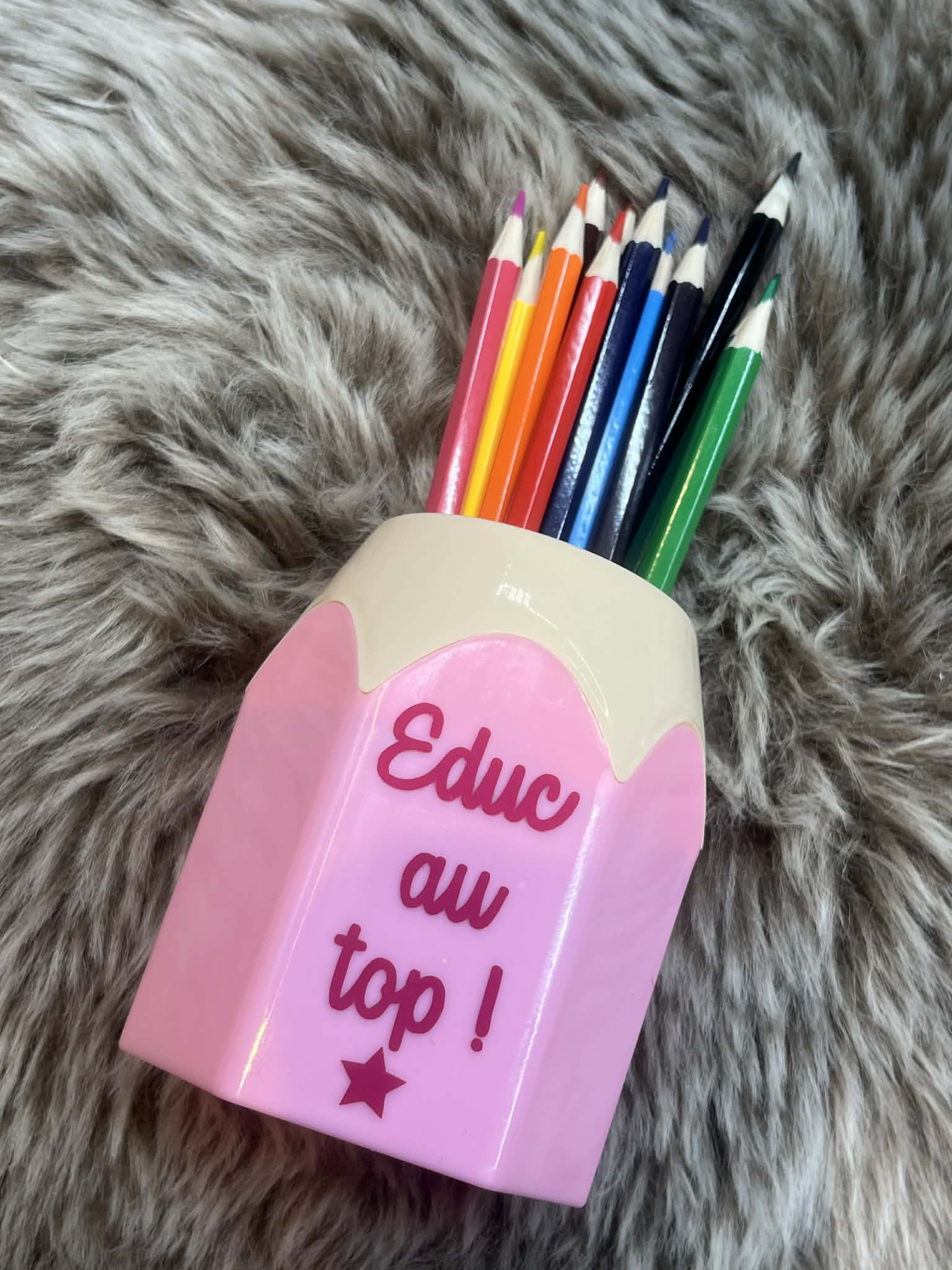 🎁 Pot porte-crayon personnalisé