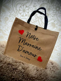 ✨ Sac de jute personnalisé ✨