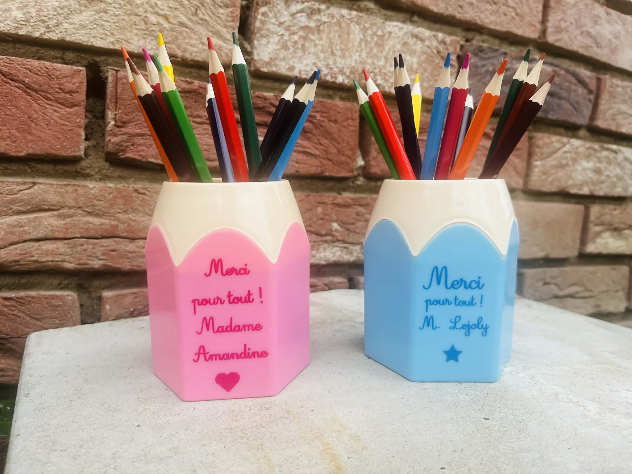 🎁 Pot porte-crayon personnalisé