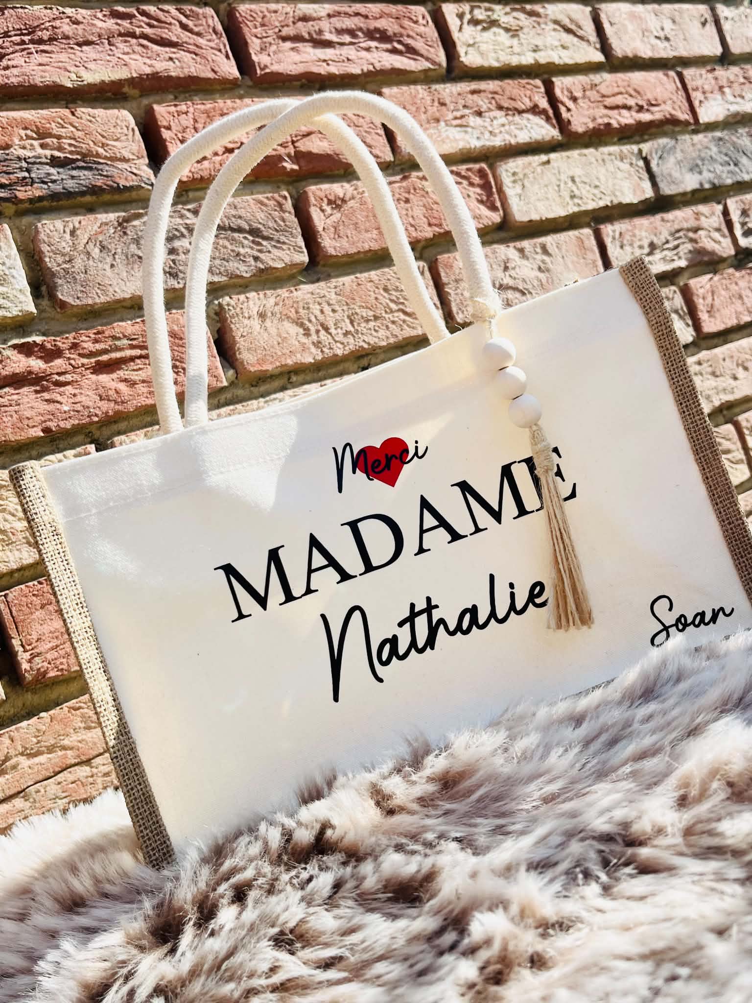 ✨ Sac de jute personnalisé ✨