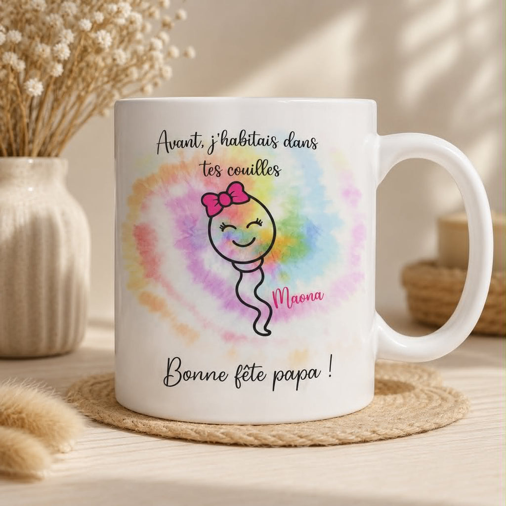 ✨ Tasse personnalisée 11OZ (325 ml) Fête des pères